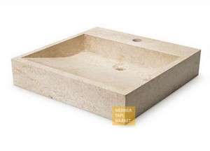 Beige Marble Washbasin