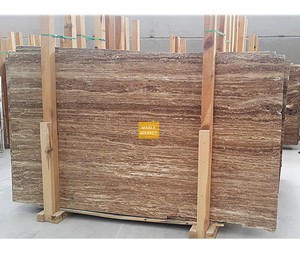 Noche Travertine Slabs Honed - Unfilled