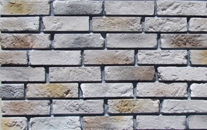 Tumbled Brick White Mix