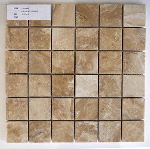 Burdur Beige Mosaico Pulido - Capucino